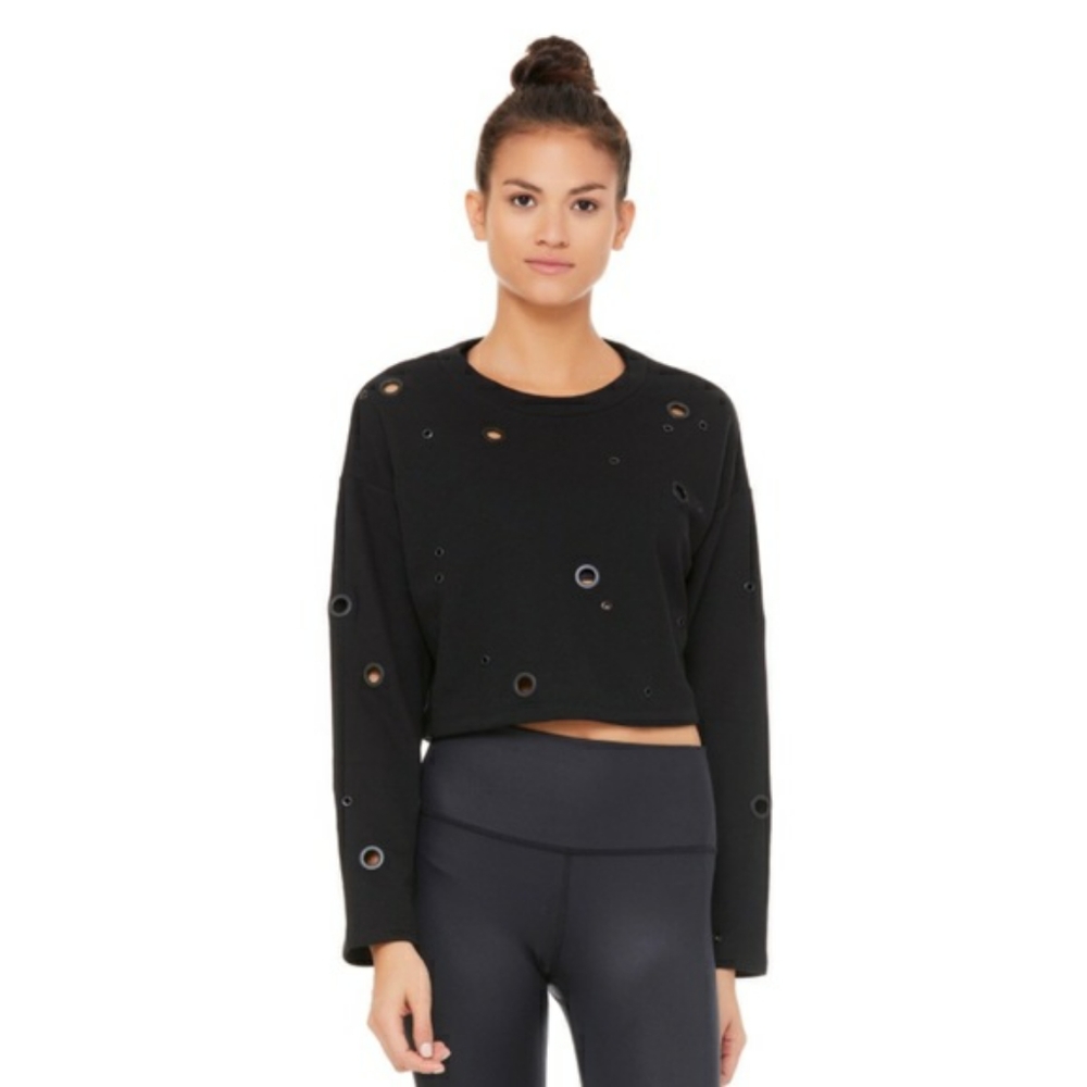 ALO YOGA cadence pullover size XS